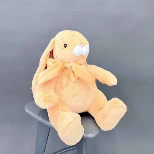 Мягкая игрушка кролик Банни, карамельный